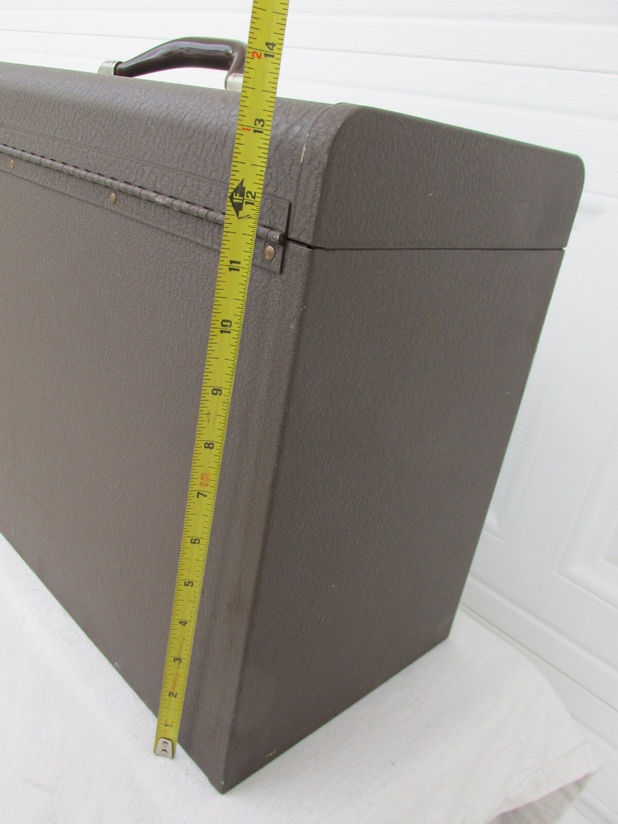 Kennedy Kits No. 520 Vintage Brown Machinist Metal Chest Tool Box