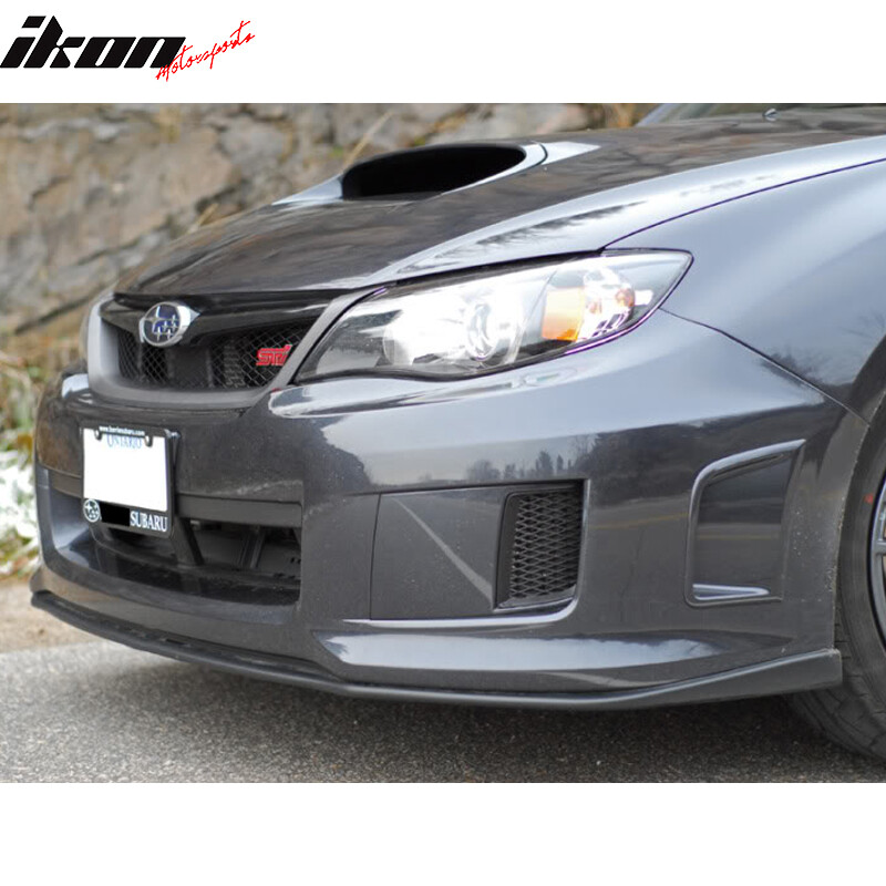 Fits 11-14 Subaru Impreza WRX STI V-Limited Style Front Bumper Lip