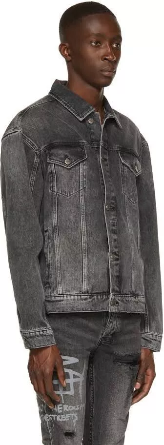 Ksubi Grey Denim Oh G Jacket Ksubi Grey Denim Oh G Jacket