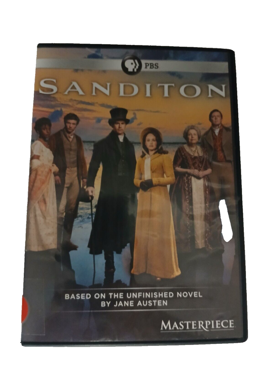 Sanditon 2-Disc DVD VIDEO Masterpiece PBS,Episodes to