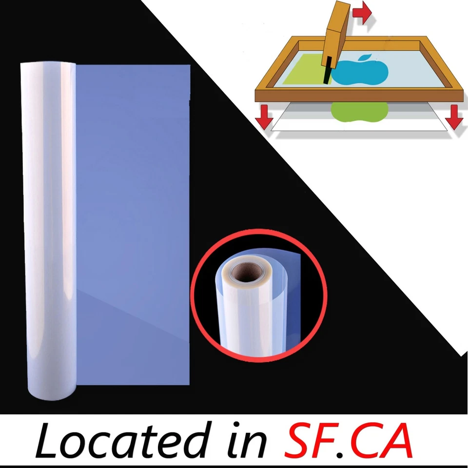 Película transparente impermeable de inyección de tinta de secado instantáneo 13"x100 pies/rollo Foto 4 de 4