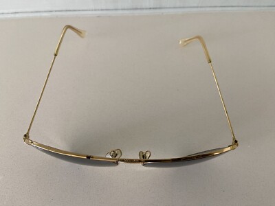 Vintage B&L Ray Ban aviator sunglasses w/case USA 58-14 | eBay