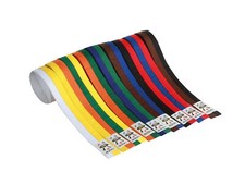 ORIENTE SPORT CINTURA ARTI MARZIALI   21 B/MAR  BICOLORE BLU/MARRONE