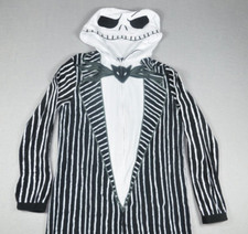 Disney Nightmare Before Christmas Hooded One-Piece Pajamas Adult Size S