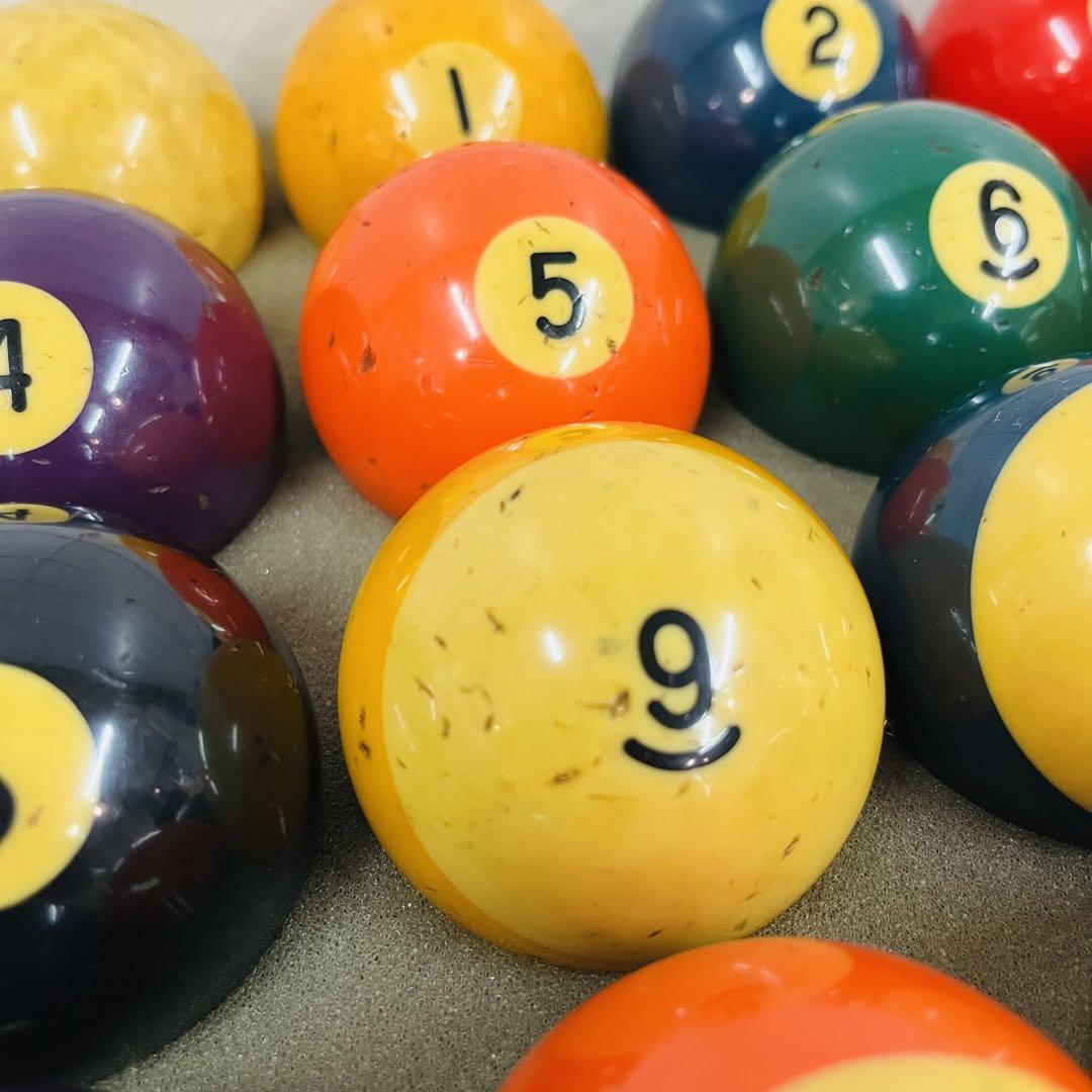 Brunswick Centennial Pool Balls Set of 16 Pocket Balls With box