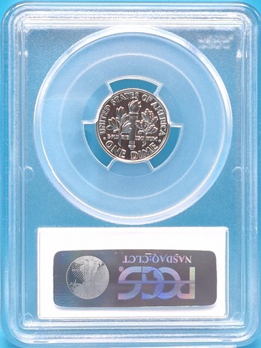 2001-S Roosevelt Dime 10c PCGS PR 70 DCAM - Picture 2 of 2