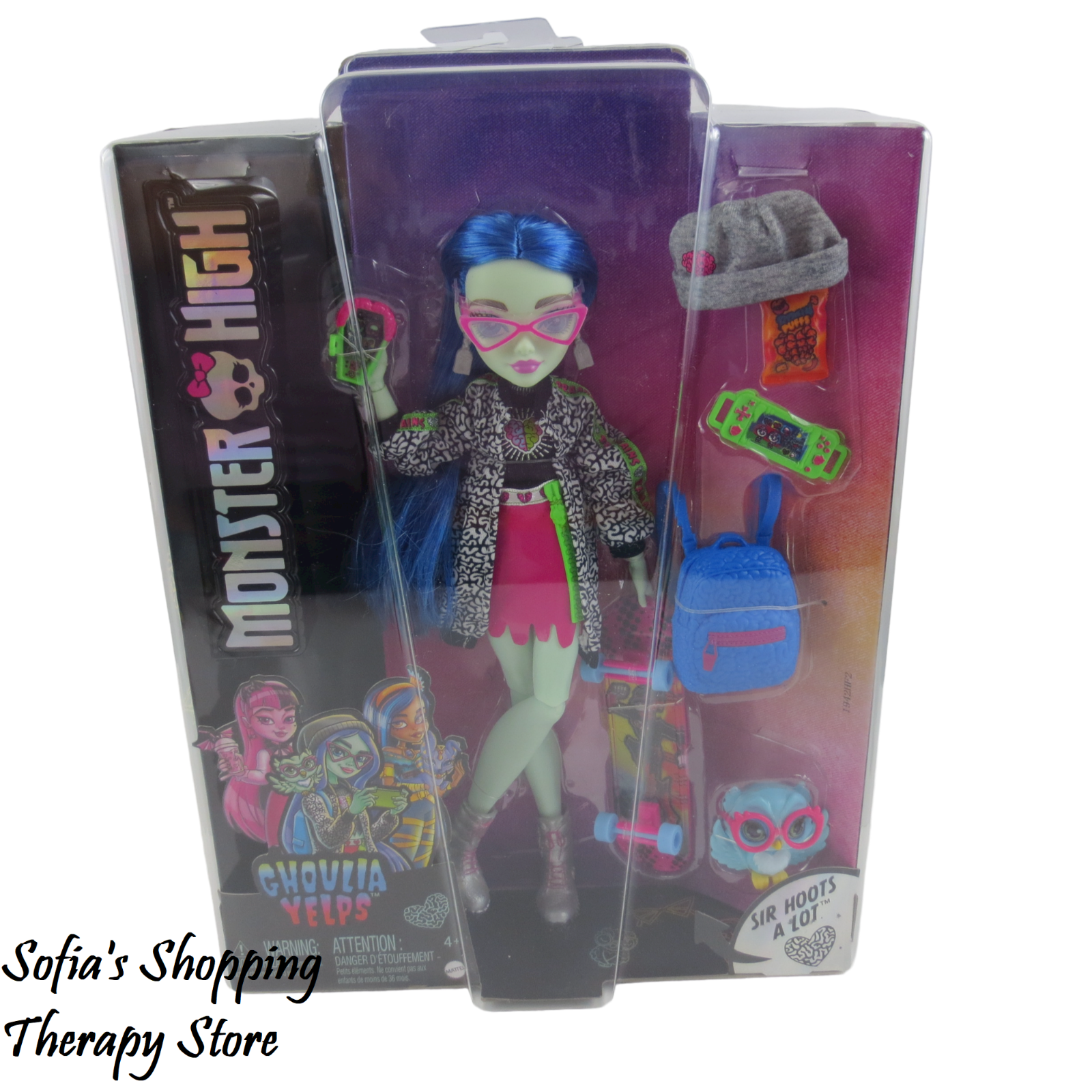 New Surprise Doll Monster High DOLL G3 Ghoulia Yelps Doll with Blue Hair  Pet and Accessories Girls Holiday Gift - AliExpress