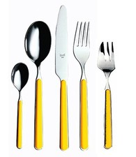 MEPRA FANTASIA SET POSATE 30 PEZZI 18/10 COLORE GIALLO OFFERTA MADE IN ITALY