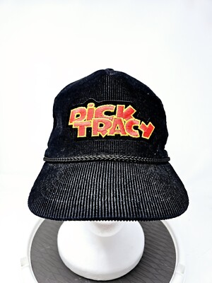 Casquette Snapback Vintage C.D.S. – Gris Corduroy, Années 90, Workwear, Fabriquée USA