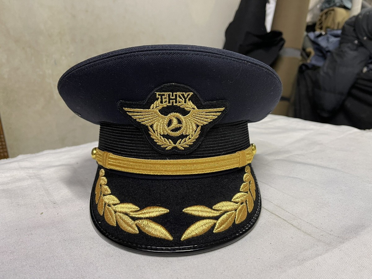 THE TURKISH AIRLINE PILOT REPLICA CAP | eBay