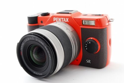 Pentax Q10 12.4MP 5-15mm Lens Kit Orange/Brown [Exc+++] w/8GB SD Card,Strap [935 - Bild 1 von 12