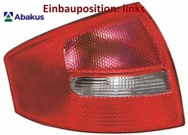 Abakus 441-1967L-UE Heckleuchte Links RüCklicht Hecklicht RüCkleuchte-image