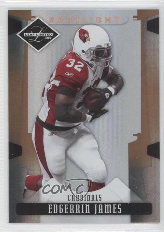 2008 Leaf Limited Spotlight Bronze 16/125 Edgerrin James #2 HOF 0d9
