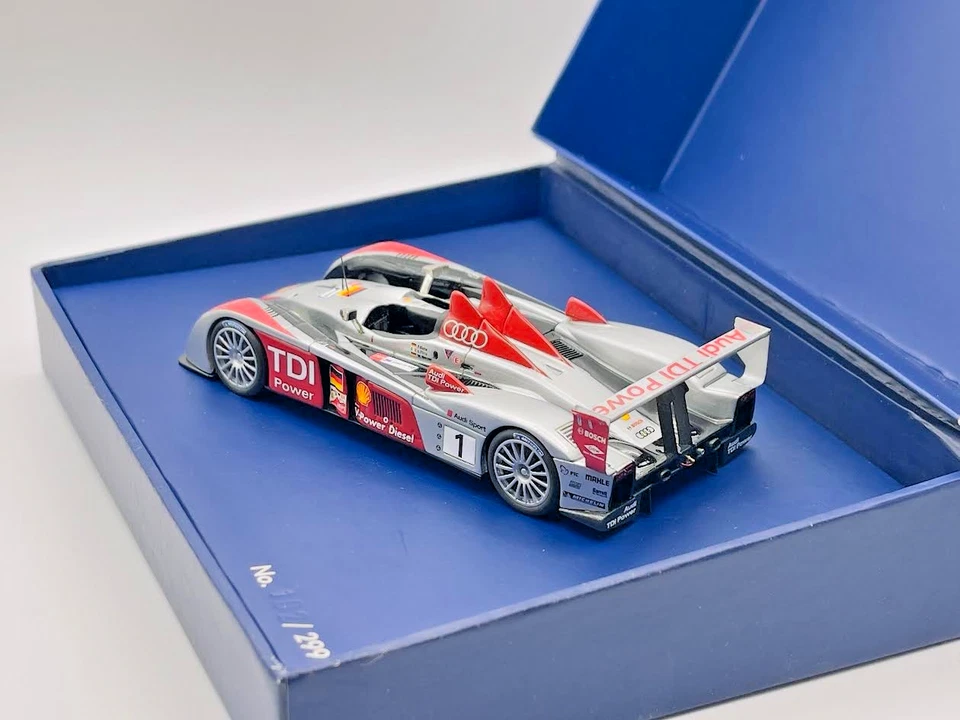 Looksmart AUDI R10 GANADOR 24h Le Mans 2007 lS298 1:43 igual a BBR MR Foto 3 de 4