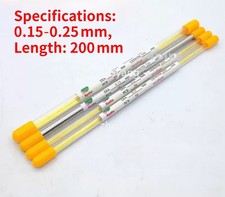 0.1/0.15/0.2/0.25*200mm Single Hole Brass/Red Copper Tube Electrode EDM Machine 