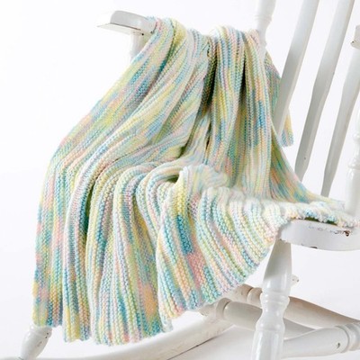 Caron  Little Ridges Baby Blanket Knit Kit
