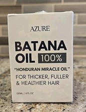 Azure 100 Batana Oil, Honduran Miracle Oil, 4oz EXP 12/2027