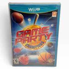 Game Party Champions (Nintendo Wii U, 2012) Brand New Factory Sealed