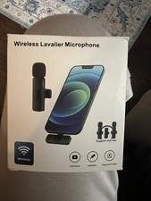 Lavalier Wireless Microphone For IPhone Or Ipad. Few In Stock