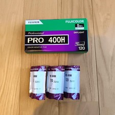 3 Rolls of FUJIFILM PRO 400H 120 Film