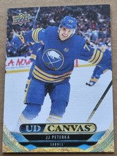 2024-25 Upper Deck Series 2 UD Canvas JJ Peterka #C142 Buffalo Sabres