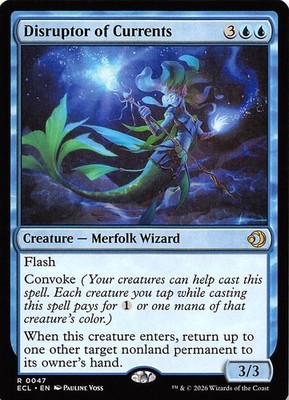 Disruptor of Currents 47 Lorwyn Eclipsed Magic the Gathering