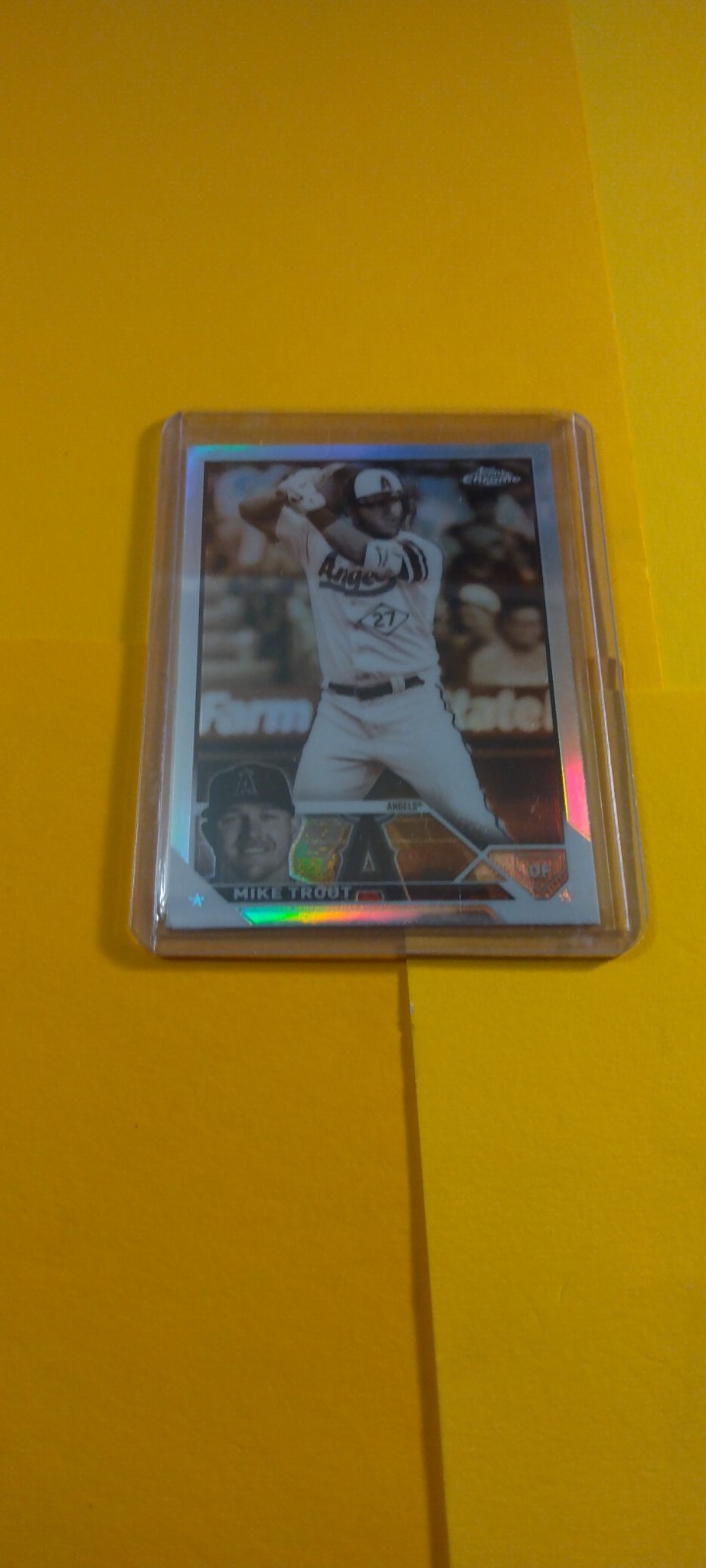 2023 Topps Chrome - Mike Trout #27 Sepia Refractor