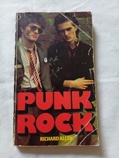 Punk Rock by Richard Allen 1977 First Edition Paperback Book