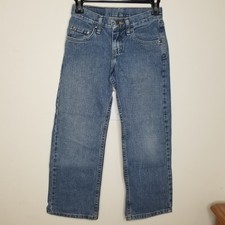 Boys Lee Premium Select Bue Jeans Size 10 Reg Denim Adjustable Waist Youth