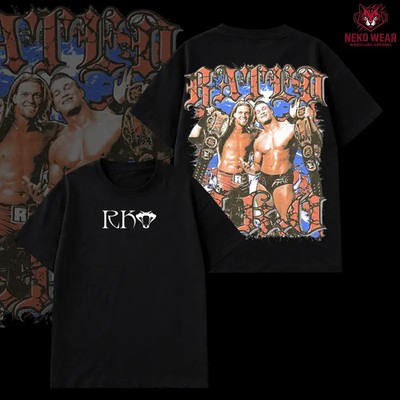 Randy Orton RKO vs Edge WWE Wrestling T Shirt Hoodie 100% Cotton, Viper vs Rated