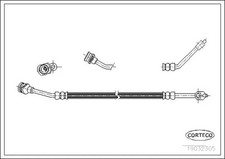 Flexible de frein Nissan TERRANO