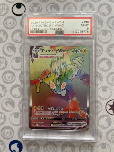 Toxtricity VMAX graded PSA 9 for sale on eBay