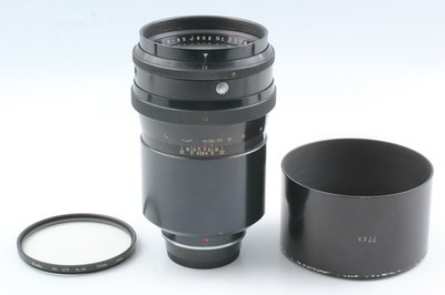 [Exc+5] Carl Zeiss Jena Sonnar RED T 180mm 18cm f2.8 Lens Nikon F From JAPAN