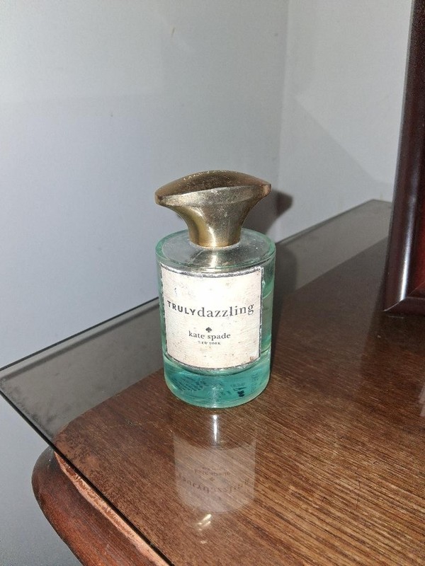 Rare Kate Spade Truly Dazzling 2.5  bottle 3/4 full