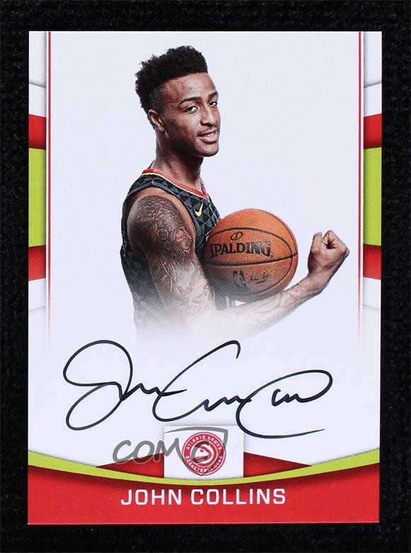 2017-18 Panini Donruss Next Day Auto John Collins #19 Auto o6b