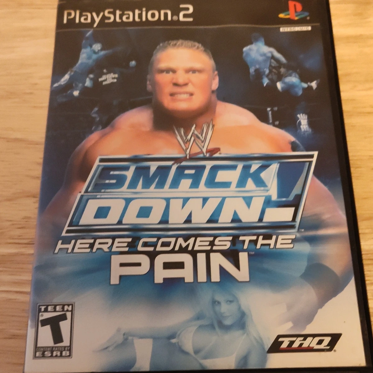 WWE SmackDown Here Comes The Pain PS2 - Jeu PS2 Très Bon état, Envoi Rapide Gratuit, C3VG