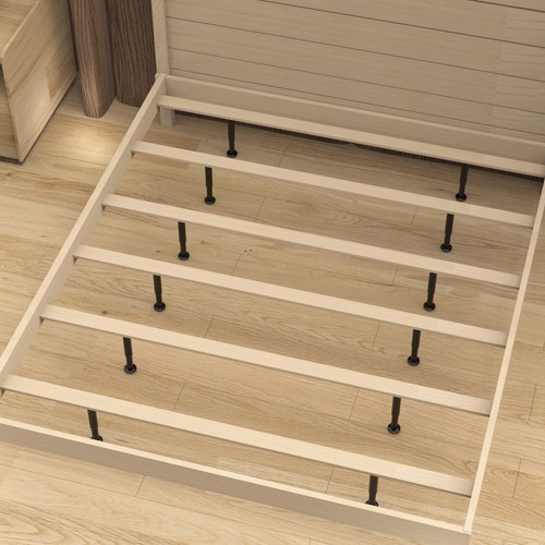 4x Adjustable Metal Leg For Table Bed Frame Fixed Support Feet Cabinet 12~42cm - Picture 7 of 17