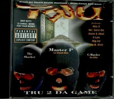 TRU - Tru 2 Da Game - 2 CD - Explicit Lyrics - Smoking Green Rare