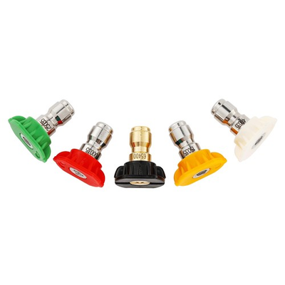 #ad Pressure washer nozzle tips 1 4 inch 5 pack orifice 3.5 $14.94