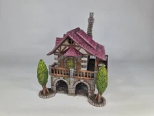 3d printed Fantasy Berry Cottage 28mm DnD, Tabletop terrain, RPG, Wargame