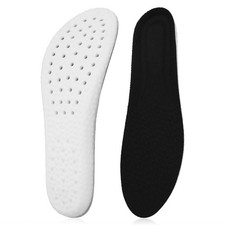 1 Pairs Memory Foam Shoe Insoles, Shock Absorption Inserts Arch Support Cushi...