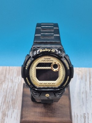 Casio Baby-G BLX-100-1CER watch in black resin with a gold-tone dial G Shock
