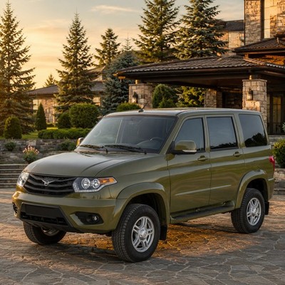 2025 UAZ Patriot Wall Art Print Poster
