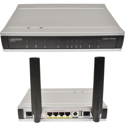 Lancom Systems 1781VAW Business VPN Router VDSL2 / ADSL2+ Modem 4x ETH 2x ANT