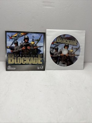 Operation Blockade PC Game, 2002 Infogrames