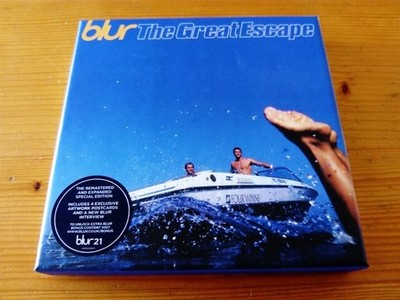 Blur The Great Escape 33 Track 2 CD Box Set (Remastered/Reissue/4 Cards)