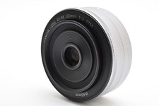  Near Mint  Canon EF-M 22mm f/2 STM AF Lens for EOS EF-M Mount Silver