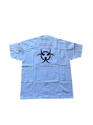 VTG McAfee Vaccine Virus Employee Tech Graphic T Shirt Size XL