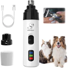 Pet nail polish, dog electric nail clippers, nail clippers trimmer~