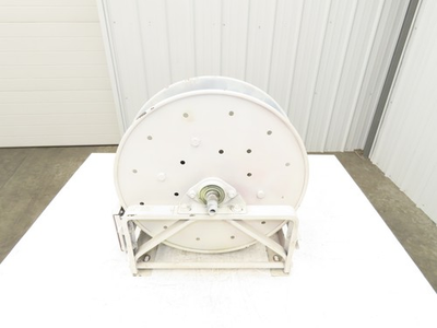 #ad #ad Hannay Reels 716 19 20J SR Retractable Industrial Air Or Water Hose Reel Only $99.94
